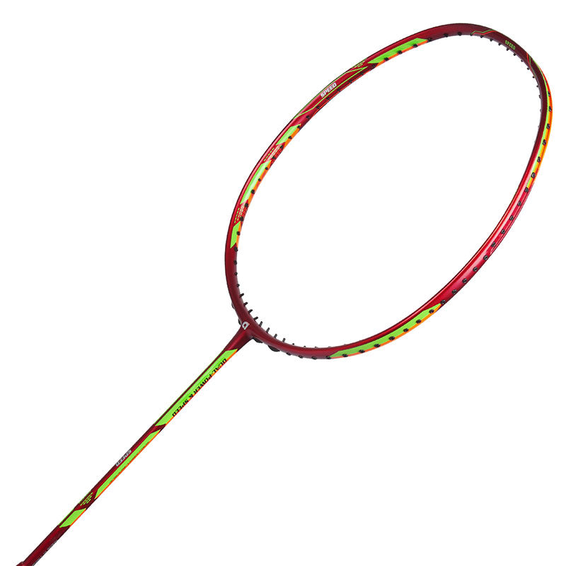 APACS Dual Power Speed Badminton Racket (Red)