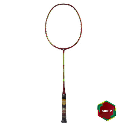 APACS Dual Power Speed Badminton Racket (Red)