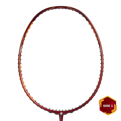 APACS Dual Power Speed Badminton Racket (Red)