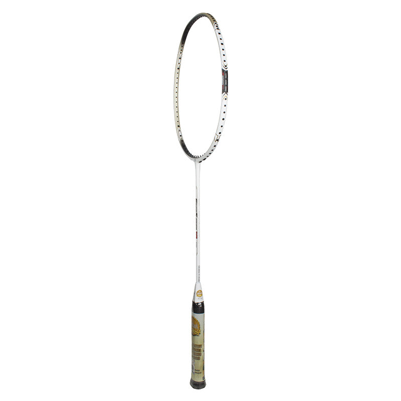 APACS Edge Saber 10 Badminton Racket (White)