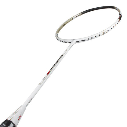APACS Edge Saber 10 Badminton Racket (White)