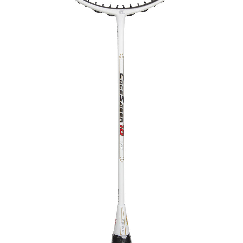 APACS Edge Saber 10 Badminton Racket (White)
