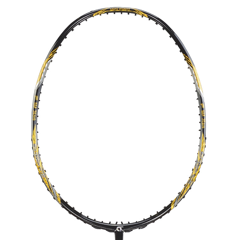 APACS Feather Weight X (S) Badminton Racket (Black/Gold)