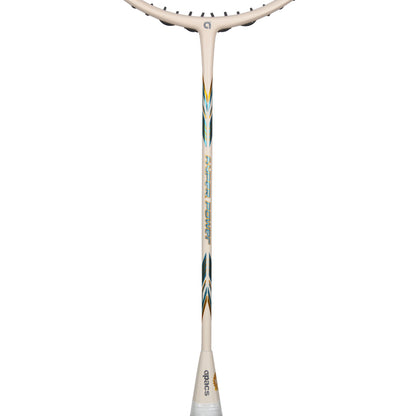 APACS Hyper Power Badminton Racket (Cream/Light Peach Matte)