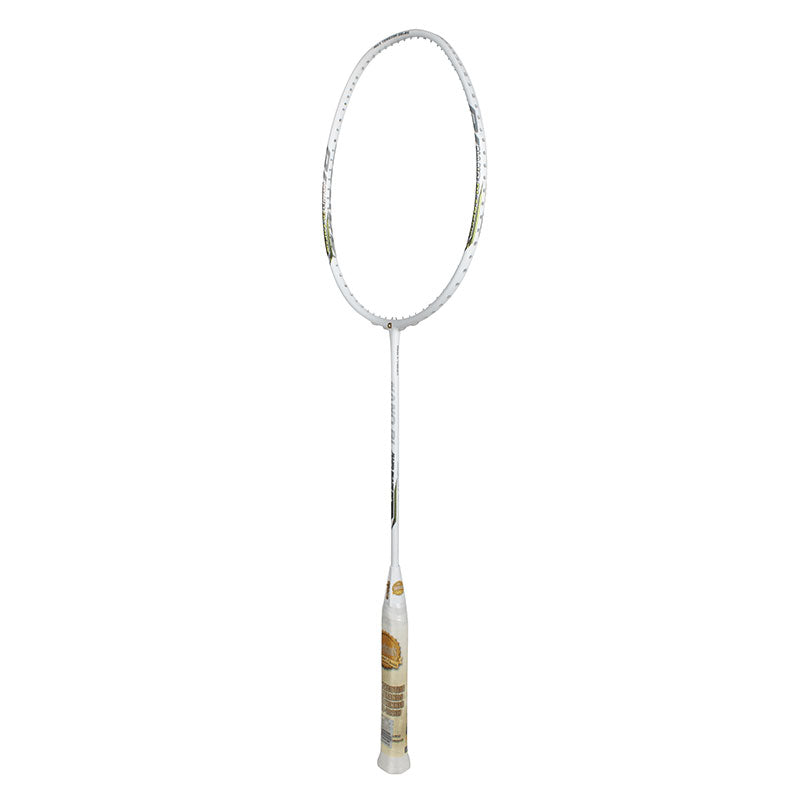 APACS Nano Blade 110 Badminton Racket (White Matte)