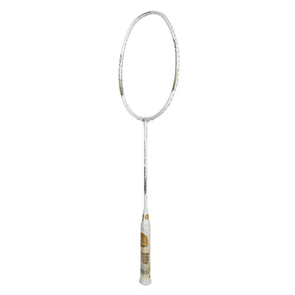 APACS Nano Blade 110 Badminton Racket (White Matte)