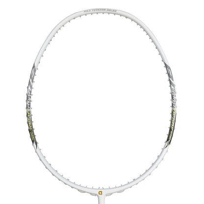 APACS Nano Blade 110 Badminton Racket (White Matte)