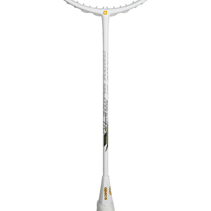 APACS Nano Blade 110 Badminton Racket (White Matte)