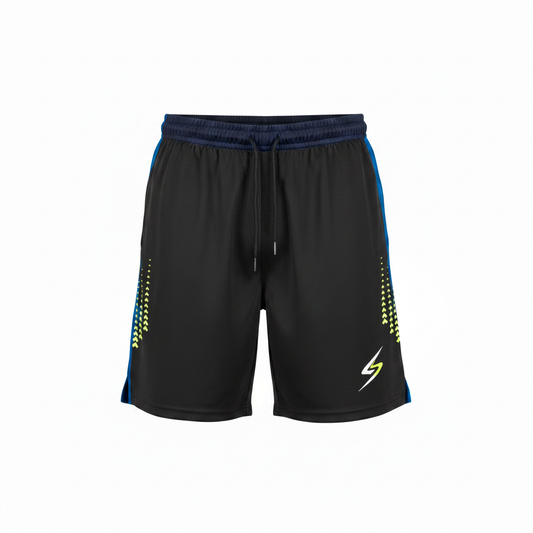 Swish Performance Badminton Shorts studio product mockup on white background, square format