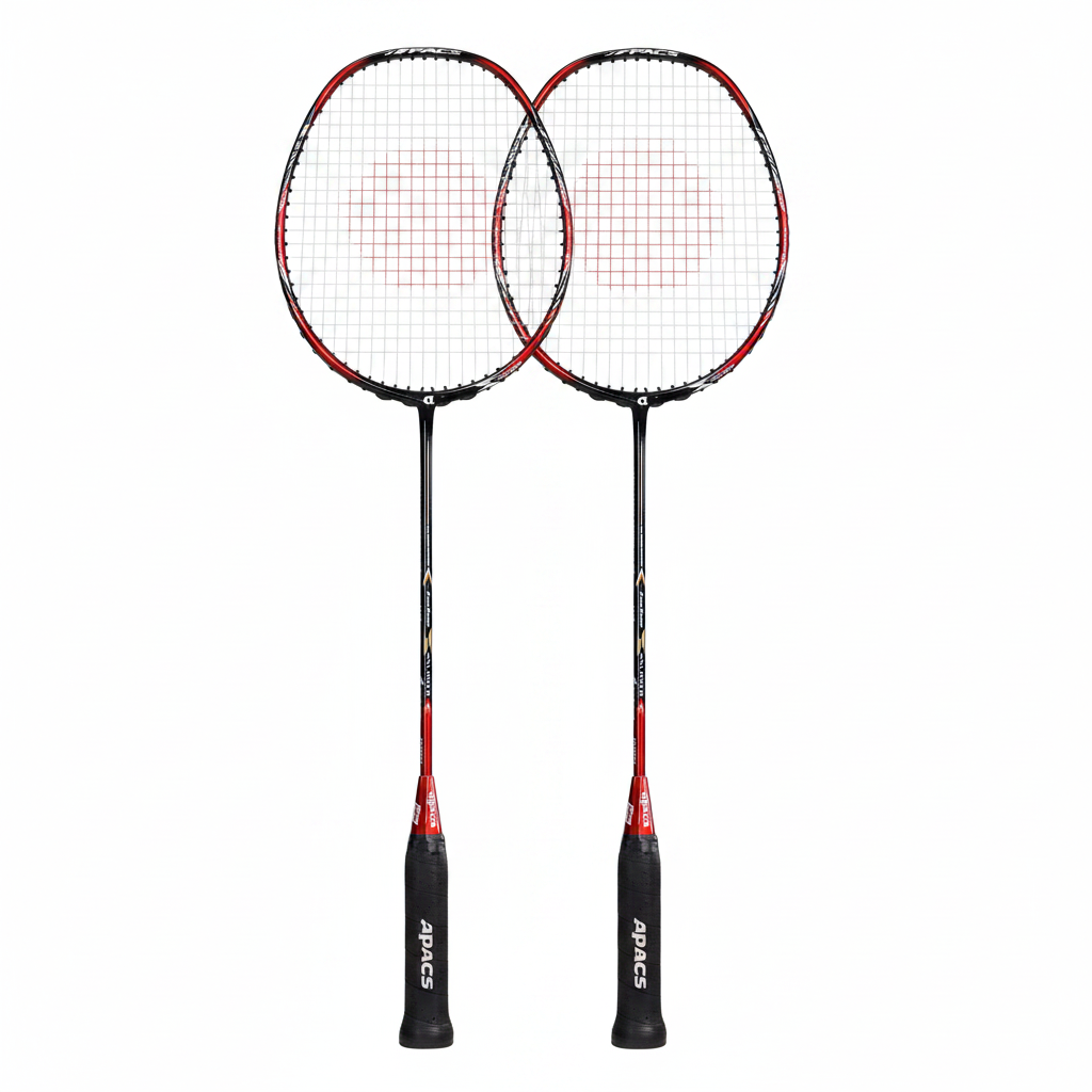APACS Edge Saber Slayer Badminton Racket Bundle - 2 rackets